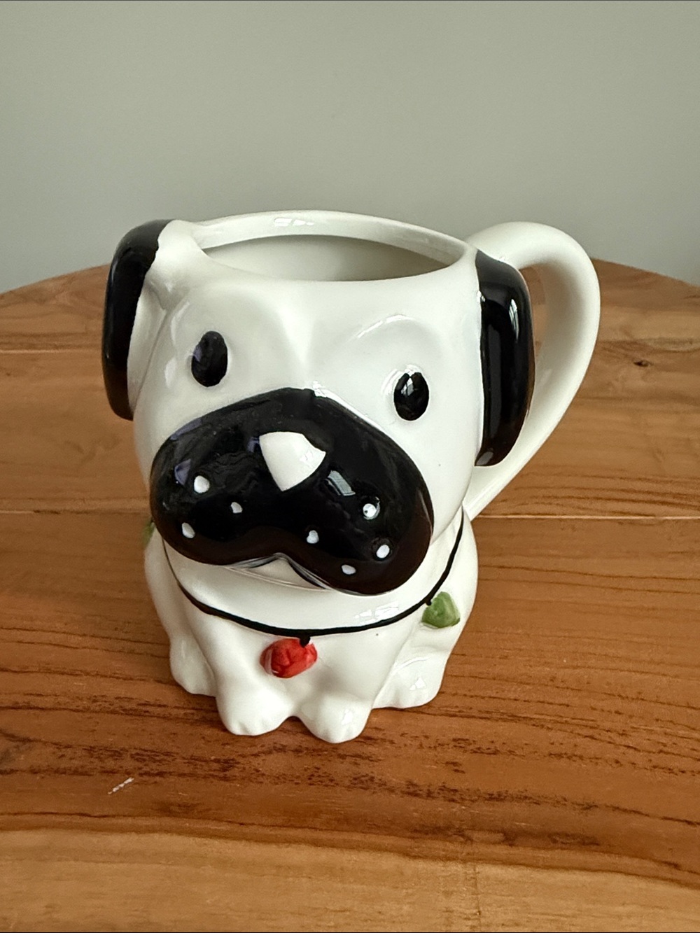 Target Wondershop Pug Dog Figural Mug 2022 Christmas Lights Holiday New NWT